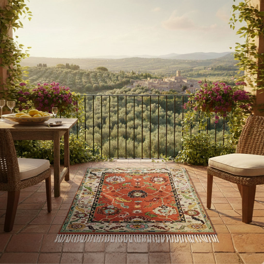 SOLANIRA - Hand Knotted Oushak Carpet